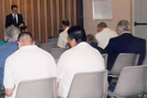 Pastor Chris Teaching the Word of God in Sunday School